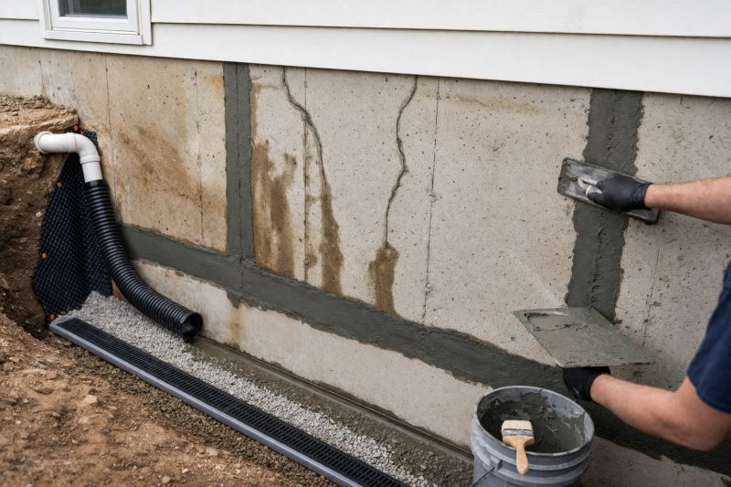 Basement Foundation Repair in East Hampton, CT