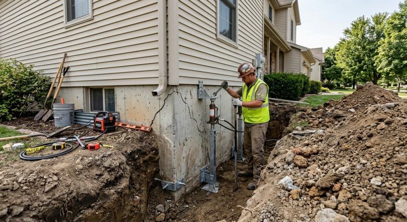 Basement Foundation Repair in Mystic, CT
