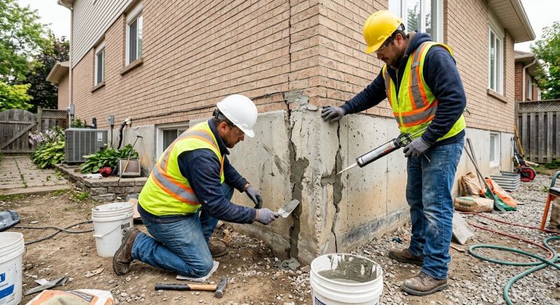 Building Foundation Repair in Groton, CT