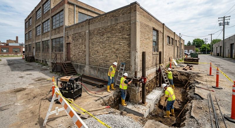 Building Foundation Repair in Niantic, CT