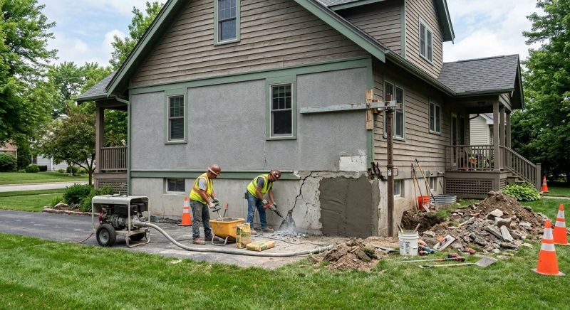 Building Foundation Repair in Salem, CT