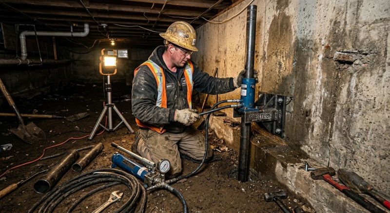 Concrete Foundation Leveling in Westbrook, CT