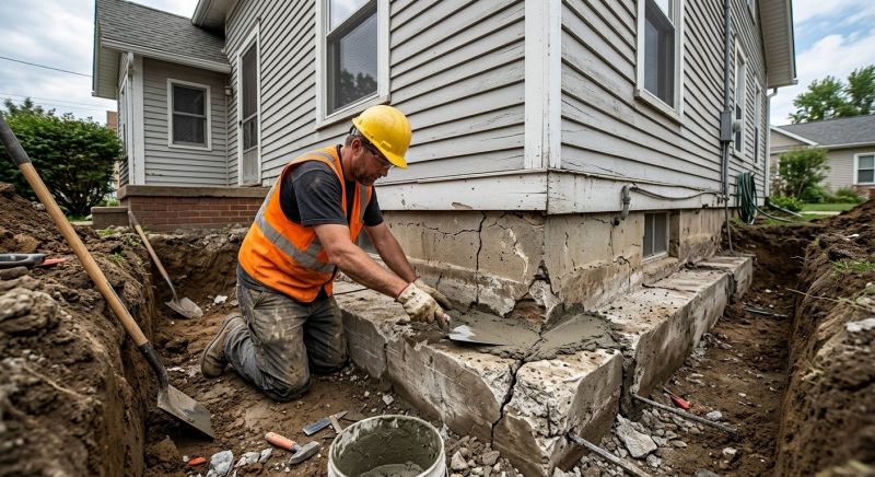 Concrete Foundation Repair in Clinton, CT
