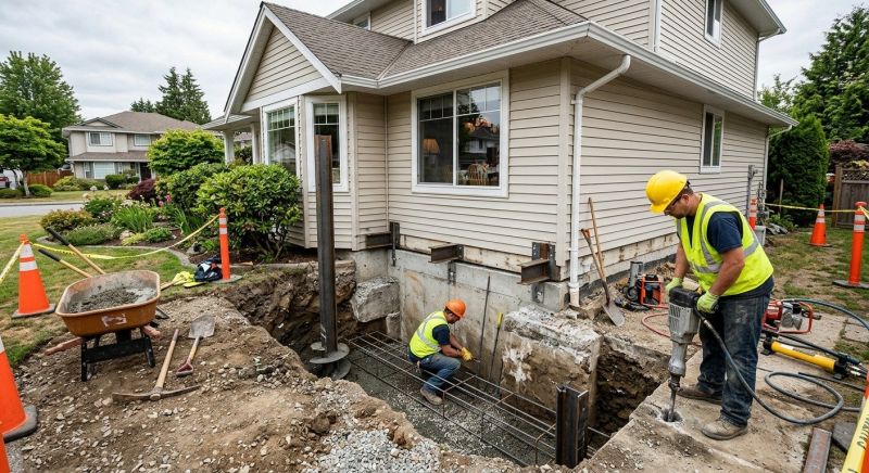 Concrete Foundation Repair in Pawcatuck, CT