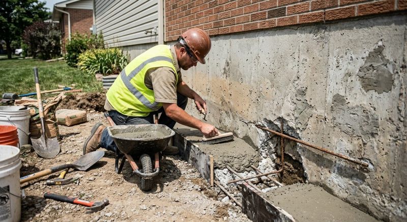 Concrete Foundation Repair in Preston, CT