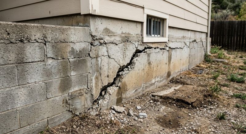 Cracked Foundation Repair in East Hampton, NY