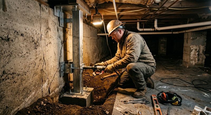 Crawlspace Foundation Repair in Haddam, CT