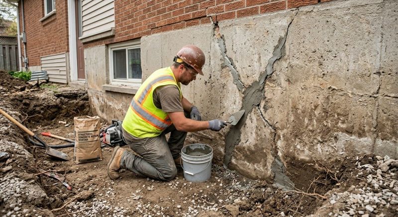 Foundation Crack Repair in Clinton, CT