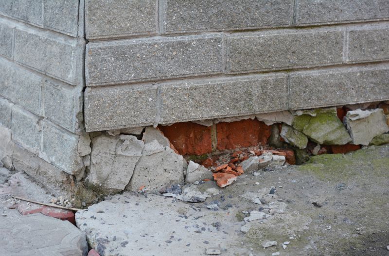 Foundation Damage Repair in North Stonington, CT