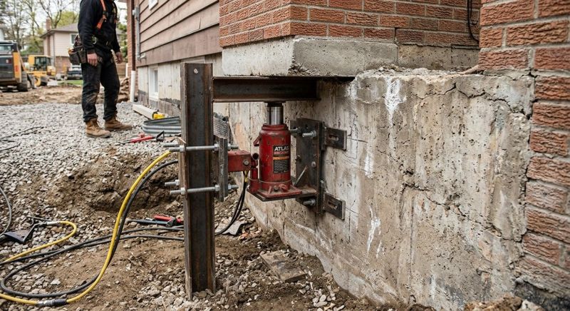 Foundation Jacking in Clinton, CT