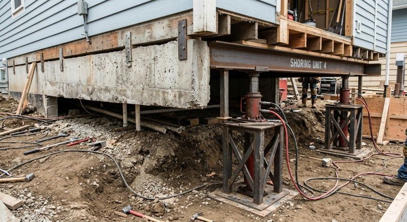 Foundation Jacking in East Haddam, CT