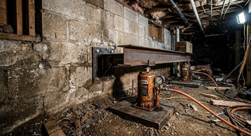 Foundation Jacking in East Hampton, CT