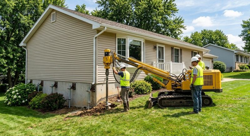 Foundation Raising in Guilford, CT