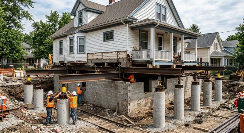 Foundation Raising in Madison, CT