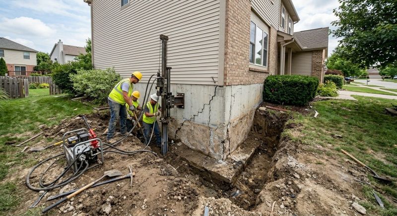 Foundation Stabilizing in Guilford, CT