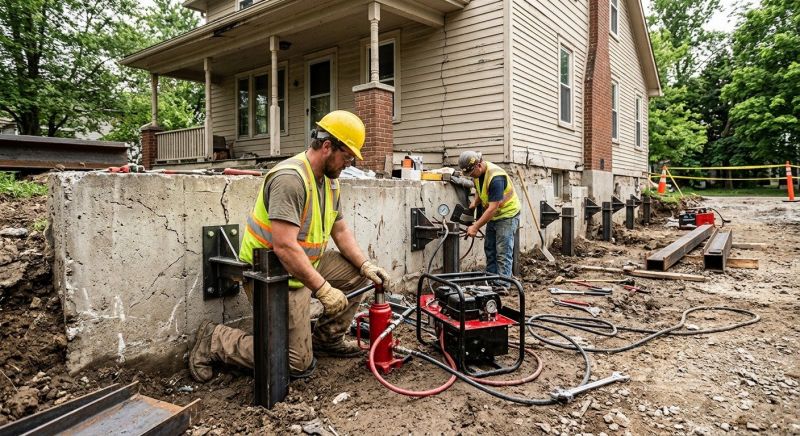 Foundation Stabilizing in Haddam, CT