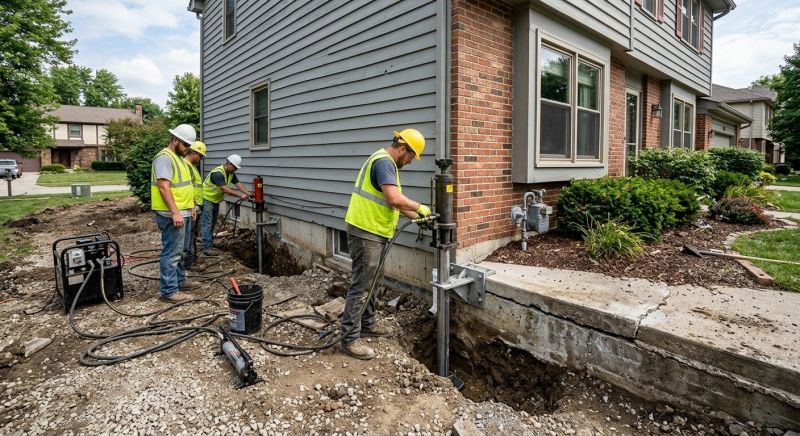 Foundation Stabilizing in Ledyard, CT