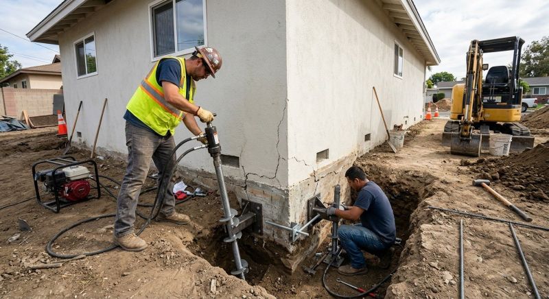 Foundation Stabilizing in Sag Harbor, NY