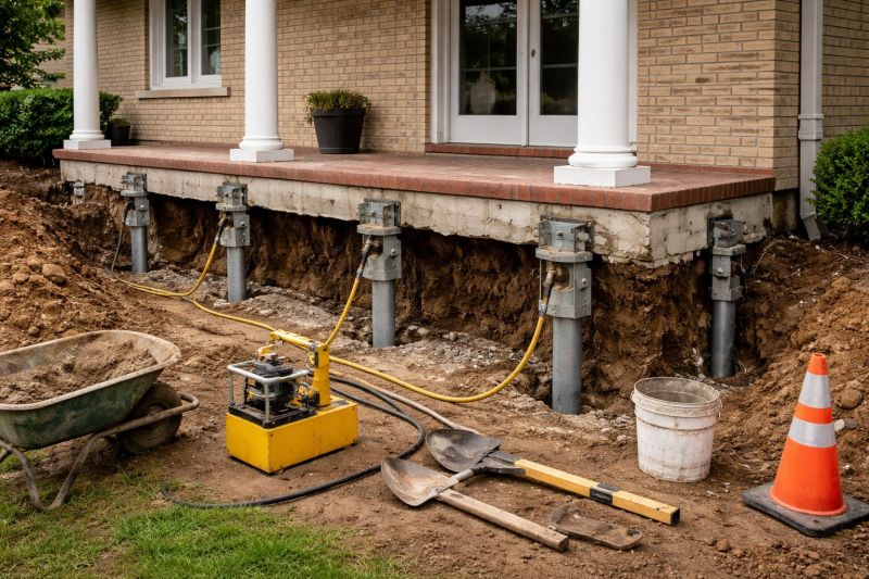 Foundation Stabilizing in Waterford, CT