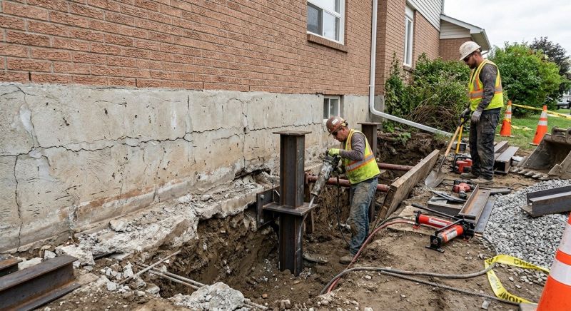 Foundation Structural Repair in Killingworth, CT