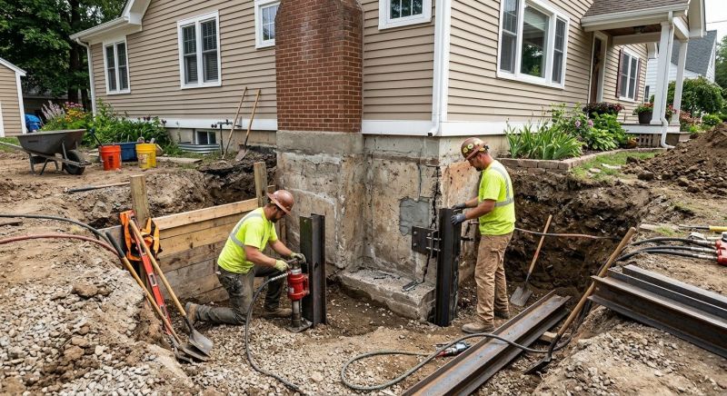 Foundation Structural Repair in Westbrook, CT