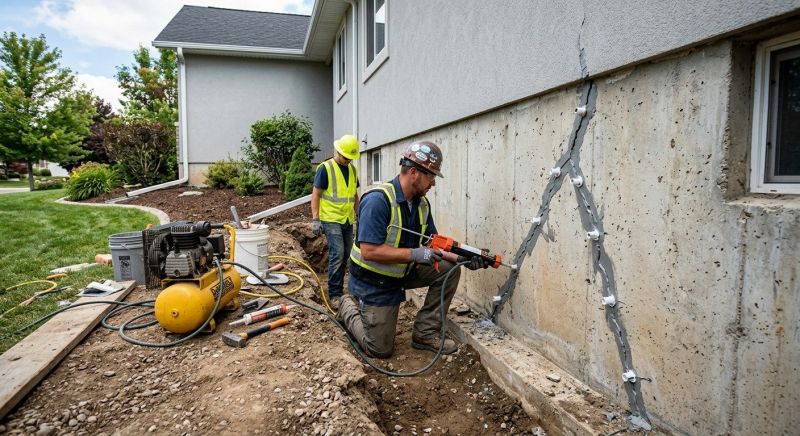Foundation Repair project example