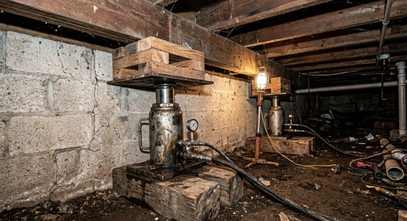 House Leveling in Groton, CT