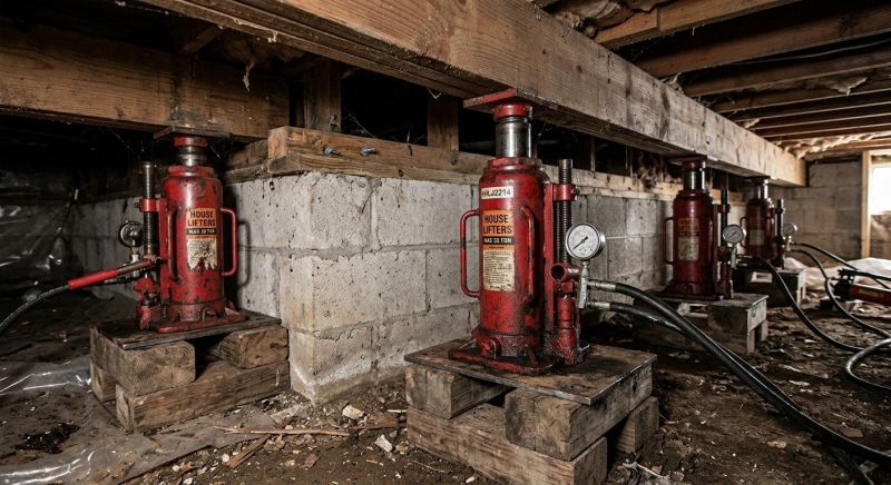 House Settling Repair in Old Lyme, CT