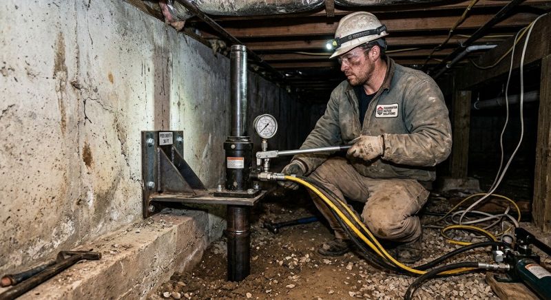 Settling Foundation Service in Mystic, CT