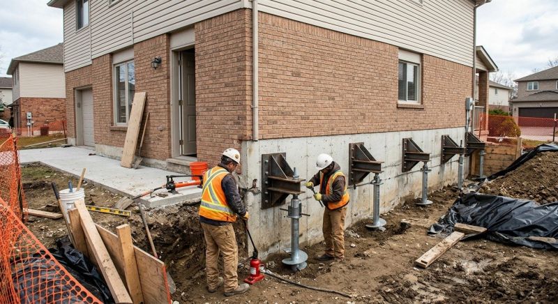 Structural Foundation Repair in Niantic, CT